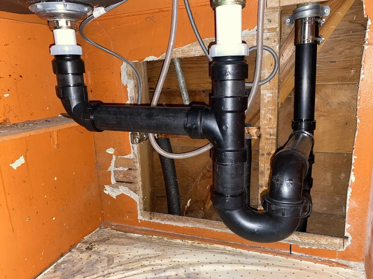Professional Garbage Disposal Repair equipment and tools on the job in Lancaster